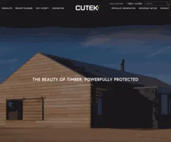 Cutek.com.au(Professional Grade Wood Protection) Screenshot