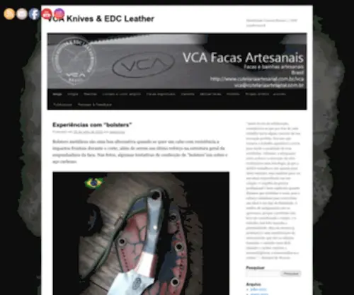 Cutelariaartesanal.com.br(Cutelariaartesanal) Screenshot