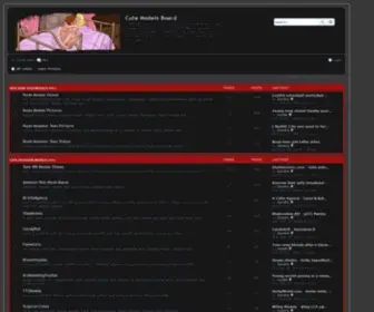 Cutemodels.club(Dit domein kan te koop zijn) Screenshot