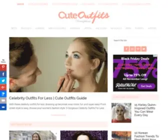 Cuteoutfits.com(Cute Outfit Dresses & Pretty Looks) Screenshot