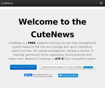 Cutephp.com(CutePHP Content Management) Screenshot