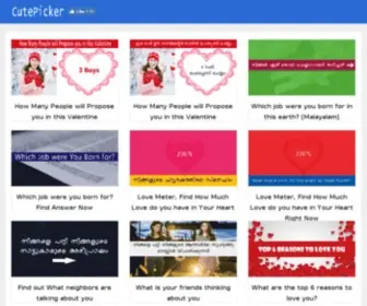 Cutepicker.com(Cutepicker) Screenshot