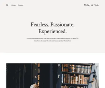 Cutewallpapersstudio.com(Miller & Cole) Screenshot