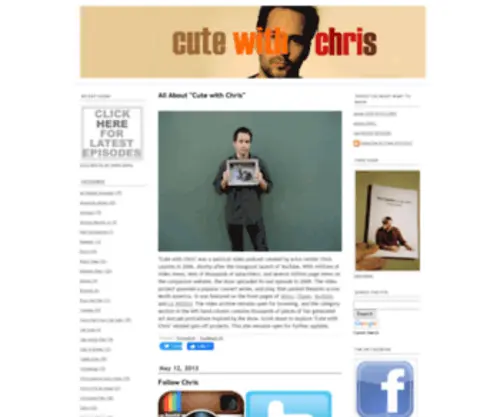 Cutewithchris.com(Cutewithchris) Screenshot