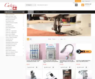 Cutexsewingsupplies.com(Cutex Sewing Supplies) Screenshot