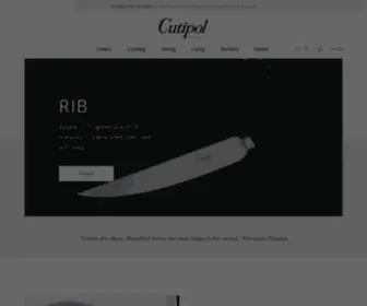 Cutipol.pt(Luxury silverware crafted in Portugal. Cutipol) Screenshot