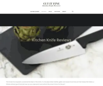 Cutitfine.com(Best Kitchen Knives (Reviews)) Screenshot