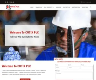 Cutixplc.com.ng(Cutix plc We stand out to be one of the best cable manufacturing company in Nigeria. Quality) Screenshot