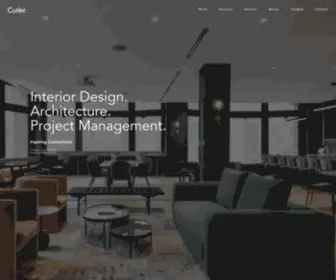 Cutlerdc.com(Vancouver Commercial Interior Design & Architecture Firm) Screenshot