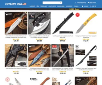 Cutleryusa.com(Cutlery USA) Screenshot