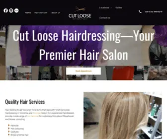 Cutloosehairdressing.com.au(Cut Loose Hairdressing) Screenshot