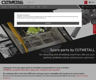 Cutmetall.com(Willkommen bei CUTMETALL) Screenshot