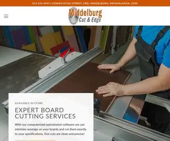 Cutnedgesa.co.za(Cut & Edge Middelburg) Screenshot