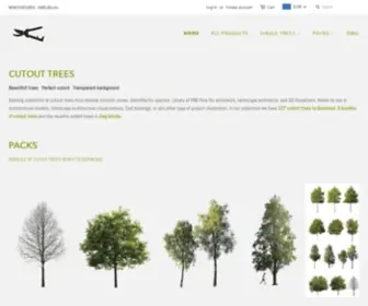 Cutout-Trees.com(Cutout Trees) Screenshot