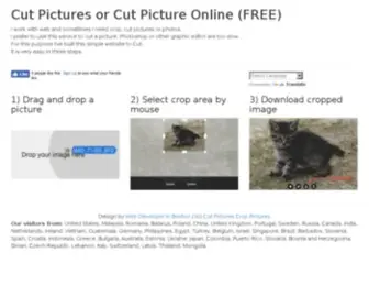Cutpicture.com(Cut Pictures or Cut Picture Online) Screenshot