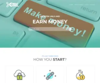 Cutrl.net(Earn money for each visitor to your shortened links with cutrl) Screenshot