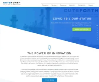 Cutsforth.com(The Power of Innovation) Screenshot