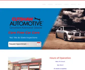 Cutshawautomotive.com(Richmond virginia) Screenshot