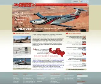 Cutteraviation.com(Cutter Aviation) Screenshot