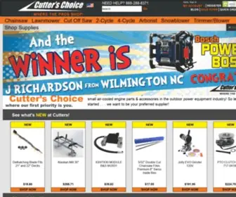 Cutterschoice.com(Cutter's Choice Online) Screenshot