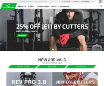 Cuttersgloves.com(Performance Gloves & Grips) Screenshot