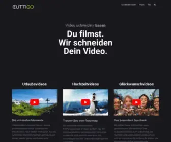 Cuttigo.com(Video schneiden lassen vom Profi) Screenshot