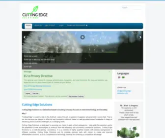 Cutting-Edge-Solutions.com(Cutting Edge Solutions) Screenshot