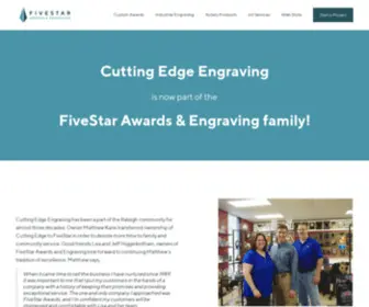 Cuttingedgeawards.com(Cutting Edge Engraving) Screenshot