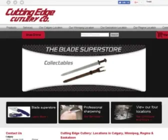 Cuttingedgecutleryco.com(Cutting Edge Cutlery) Screenshot