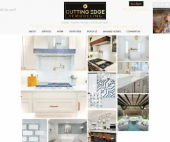 Cuttingedgedallas.com(Cutting Edge Remodeling) Screenshot