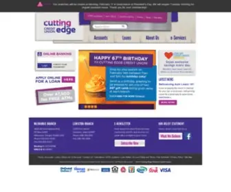 Cuttingedgefcu.org(Cutting Edge FCU) Screenshot