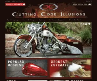 Cuttingedgeillusions.com(Cutting Edge Illusions) Screenshot
