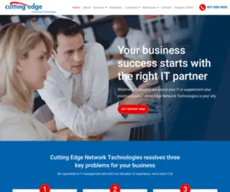 Cuttingedgenet.com(Cutting Edge Network Technologies) Screenshot
