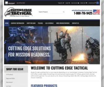 Cuttingedgetactical.com(Tactical Gear Company) Screenshot