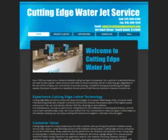 Cuttingedgewaterjet.com(CEWJS) Screenshot