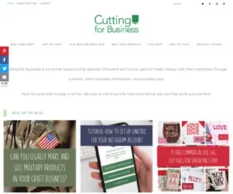 Cuttingforbusiness.com(Cutting for Business) Screenshot