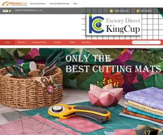 Cuttingmat.com.tw(KINGCUP ENTERPRISE CO) Screenshot