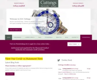 Cuttingsjewellers.co.uk(Cuttings) Screenshot