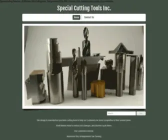 Cuttingtoolservice.com(Special Cutting Tools Inc) Screenshot