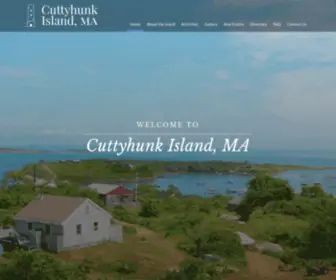 Cuttyhunk.net(Cuttyhunk Island) Screenshot