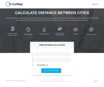 Cutway.net(Distance between the cities of America) Screenshot