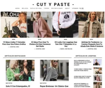 Cutypaste.com(Blog de Moda) Screenshot