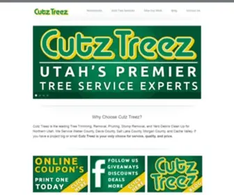 Cutztreez.com(Cutz Treez) Screenshot