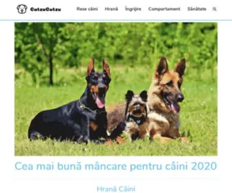 CutzuCutzu.com(Acasă) Screenshot