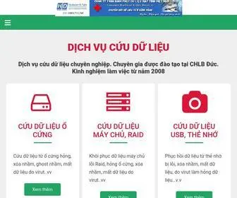 Cuudulieuhdd.com(Cứu dữ liệu HDD) Screenshot