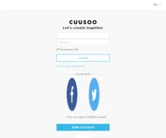 Cuusoo.com(CUUSOO LIFE ) Screenshot