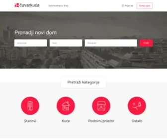 Cuvarkuca.rs(Čuvarkuća Nekretnine) Screenshot