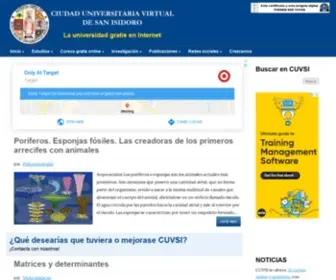 Cuvsi.com(Ciudad Universitaria Virtual de San Isidoro) Screenshot