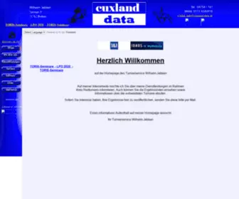 Cuxland-Data.de(Cuxland-Data Turnierservice) Screenshot