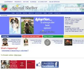 Cuyahogadogs.com(Cuyahoga County Animal Shelter) Screenshot